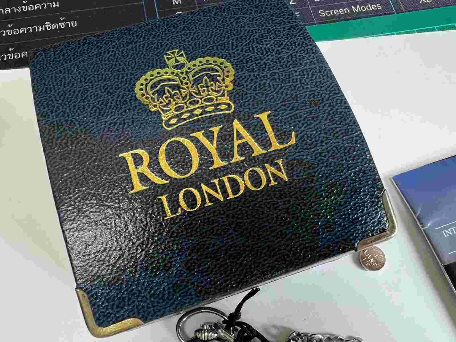 royal london pocket watch quartz sell without battery swiss movement e10 running