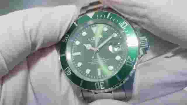Men’s Automatic Mechanical Watches Sapphire Glass Rotating Bezel 200M Waterproof