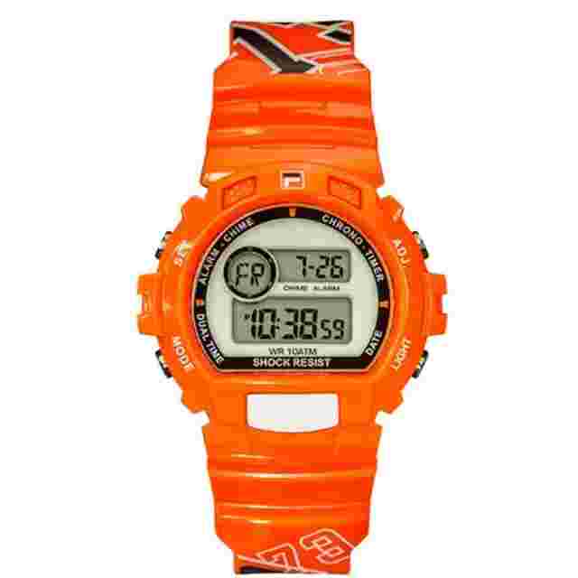 Fila Orange Strap Unisex Watch 38-191-105