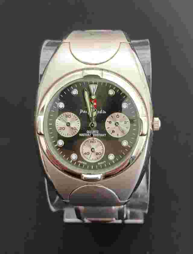 Paul Jardin Watch Quartz Water Resistant Mens - New Battery