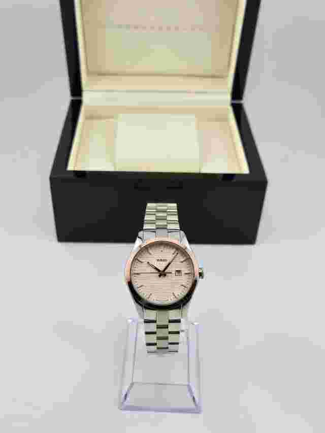 Rado Hyperchrome R32976123 Silver Dial Ceramos Case Women's Watch