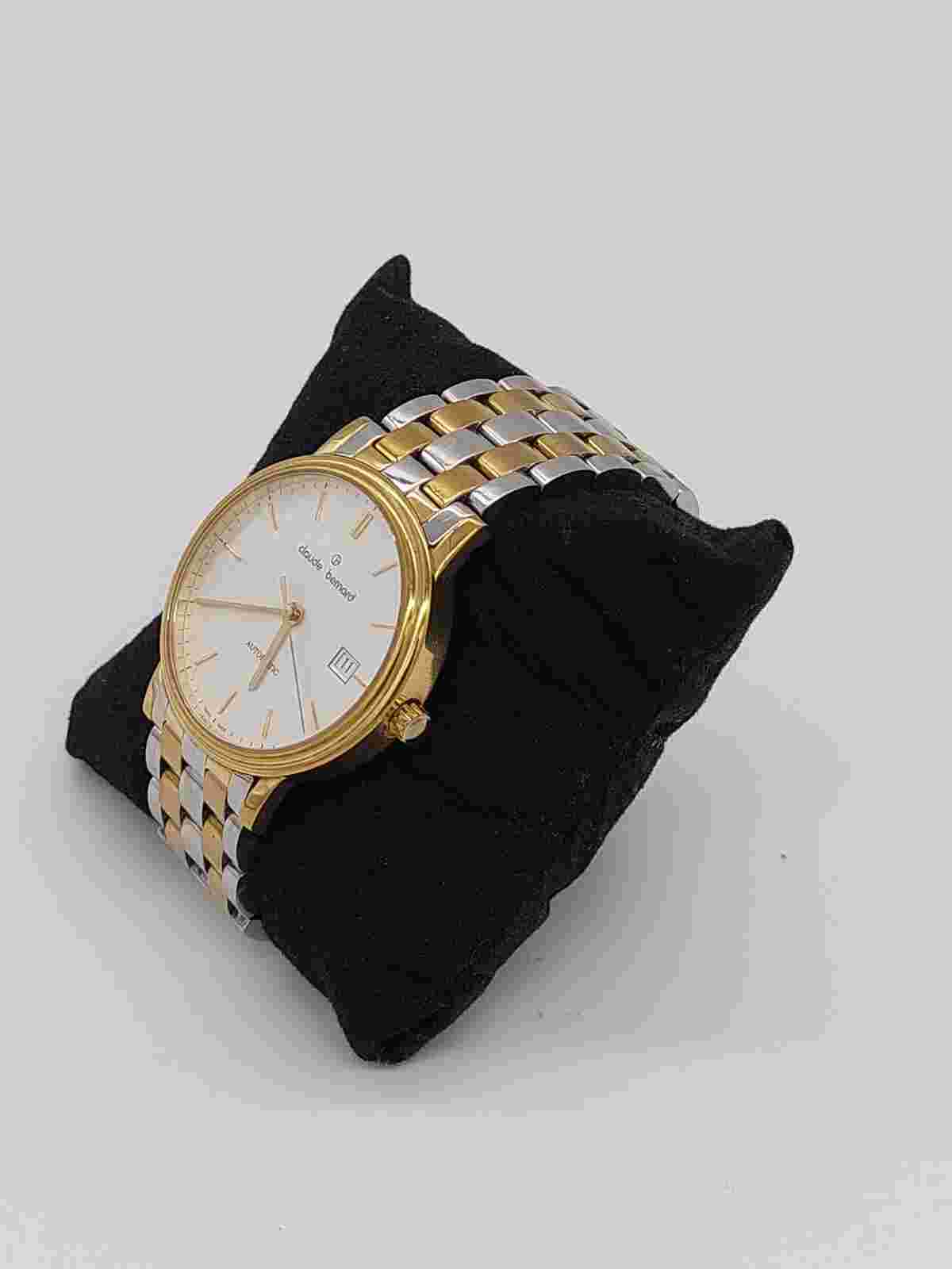Claude Bernard 80091 357RM AIR Classic Two-Toned Automatic Watch (Preowned)