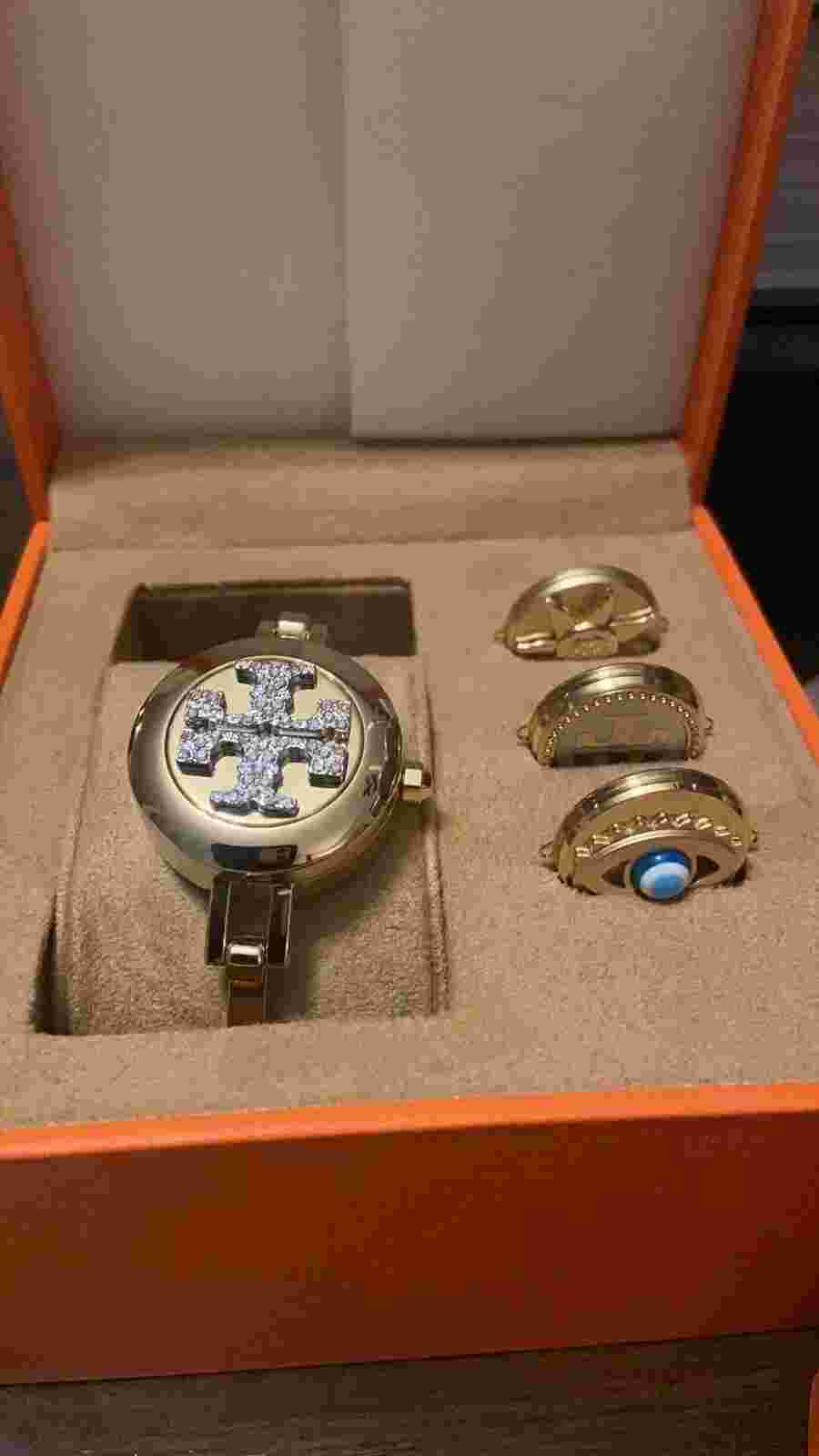 TORY BURCH AUTHENTIC REVA BANGLE WATCH ,NIB WITH TAGS