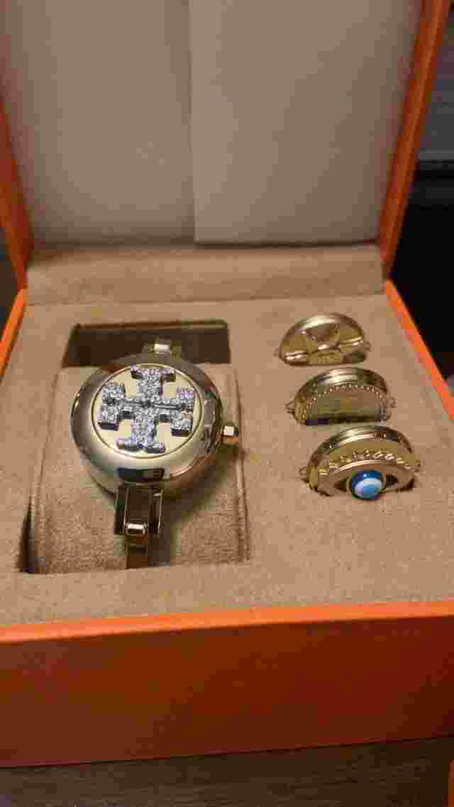 TORY BURCH AUTHENTIC REVA BANGLE WATCH ,NIB WITH TAGS