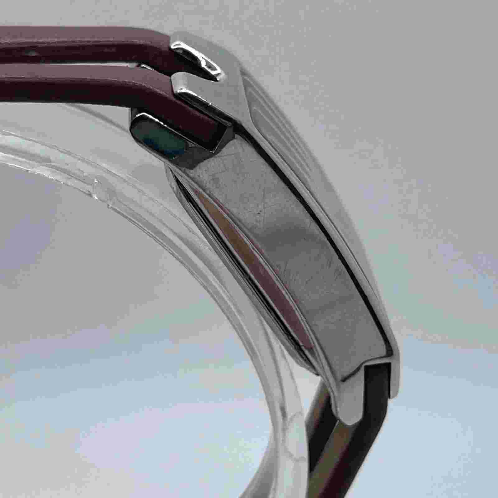 Mudd Womens Watch 20mm Case Brown Dial Band Quartz Analog Three Hands