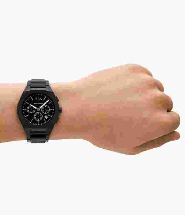 Armani Exchange Chronograph Gold-Tone Stainless Steel Watch AX4180