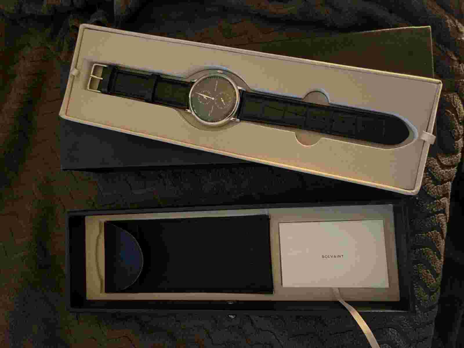Bolvaint - Eanes Classic Minute Men's Watch, Black New in Box! $750
