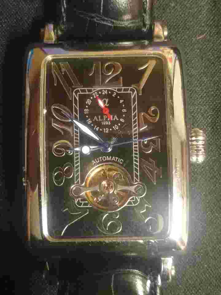 Alpha 1993 Automatic Turbobillon Water Resistant 3 ATM