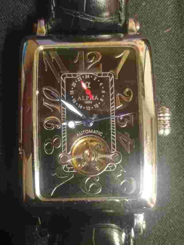 Alpha 1993 Automatic Turbobillon Water Resistant 3 ATM