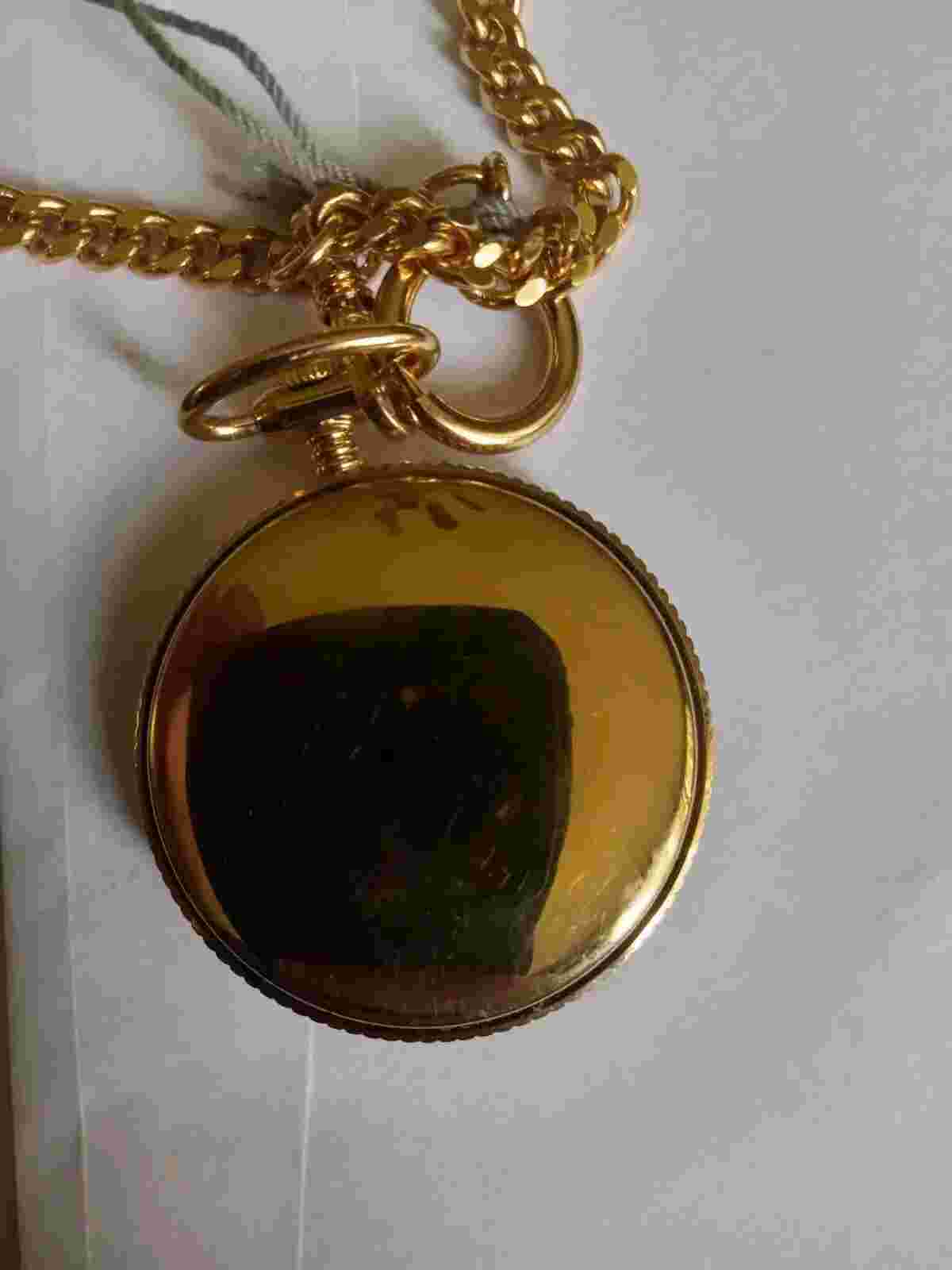 Bill Blass Pocket Watch - Needs Battery