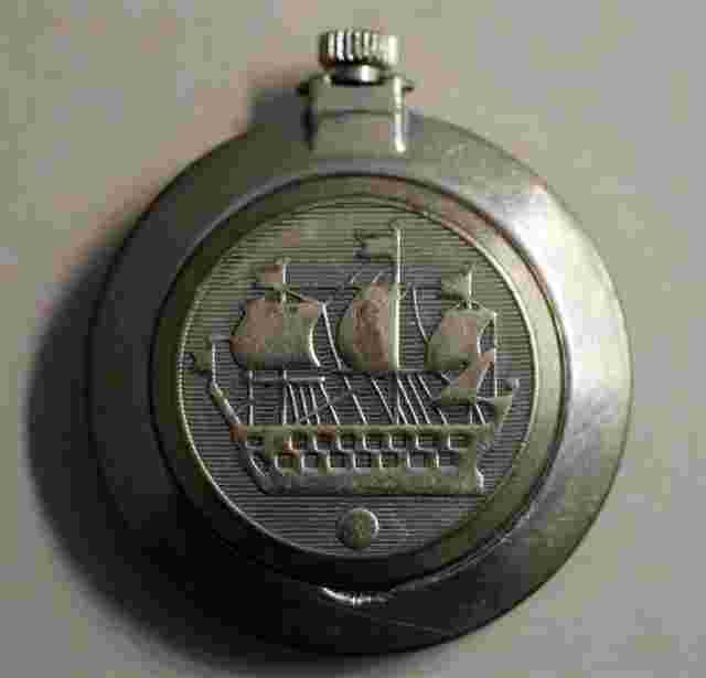 Cardinal Soviet Pocket Watch Working 19 Jewels 1970's