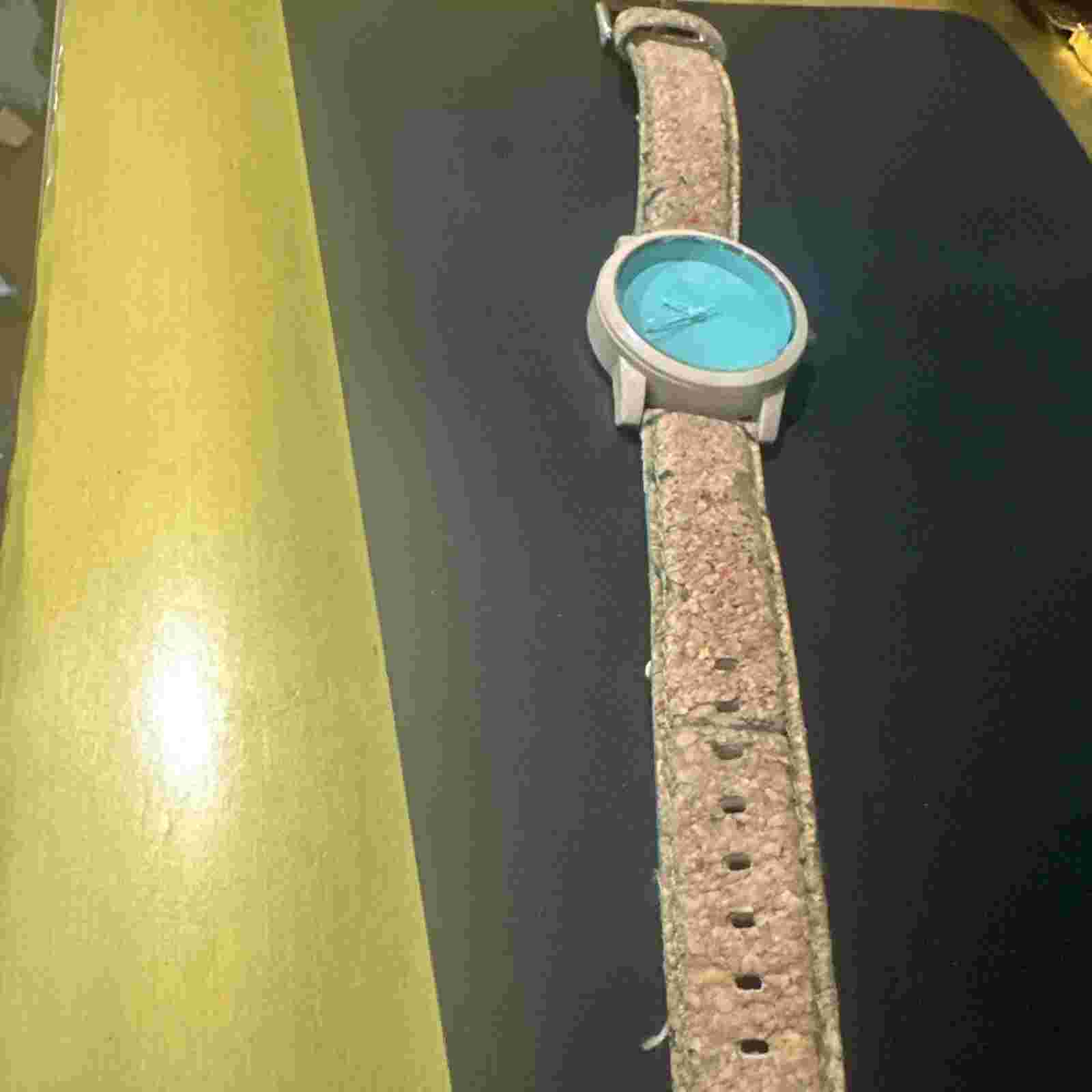 *WORKING* SPROUT - Green Dial Eco-Friendly Bio-Degradable cork strap