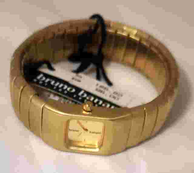 Ladies Watch Bruno Banani Perfect Woman Gold Colored 95€ New Rare #BR20008