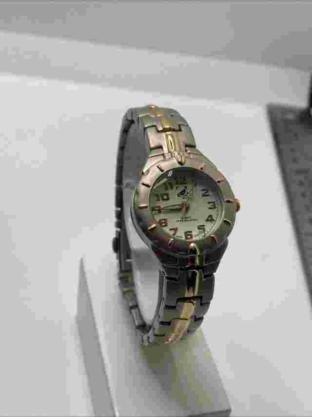 Ladies Two Tone Fashion Watch Clique Quartz New Battery!