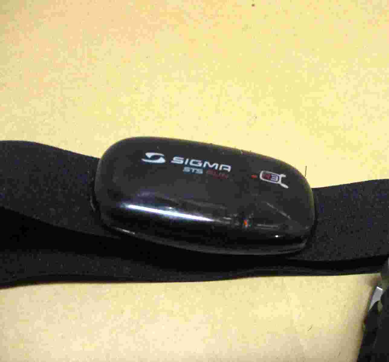 Sigma RC-14 11 Heart Rate Monitor Quartz Digital Men's Watch R3 STS Run Strap