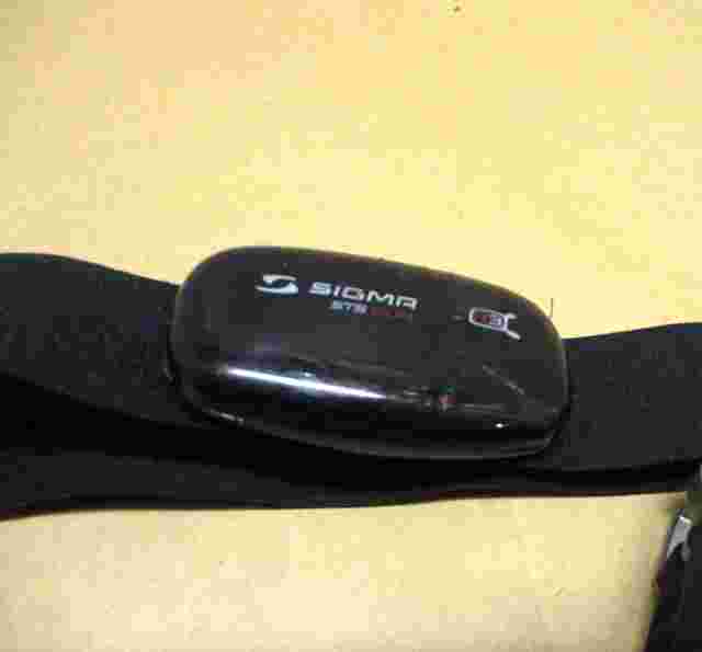 Sigma RC-14 11 Heart Rate Monitor Quartz Digital Men's Watch R3 STS Run Strap