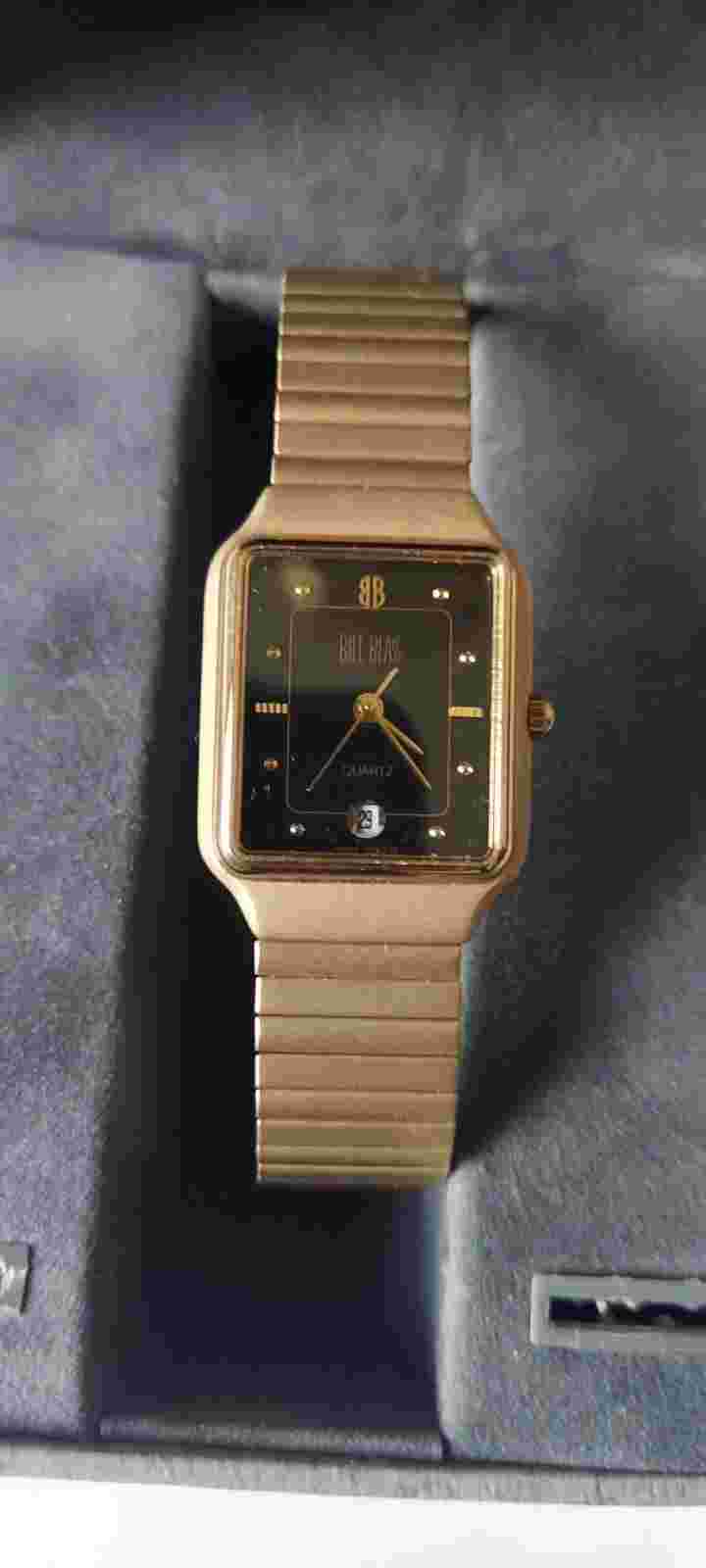 women's bill blass  gold watch