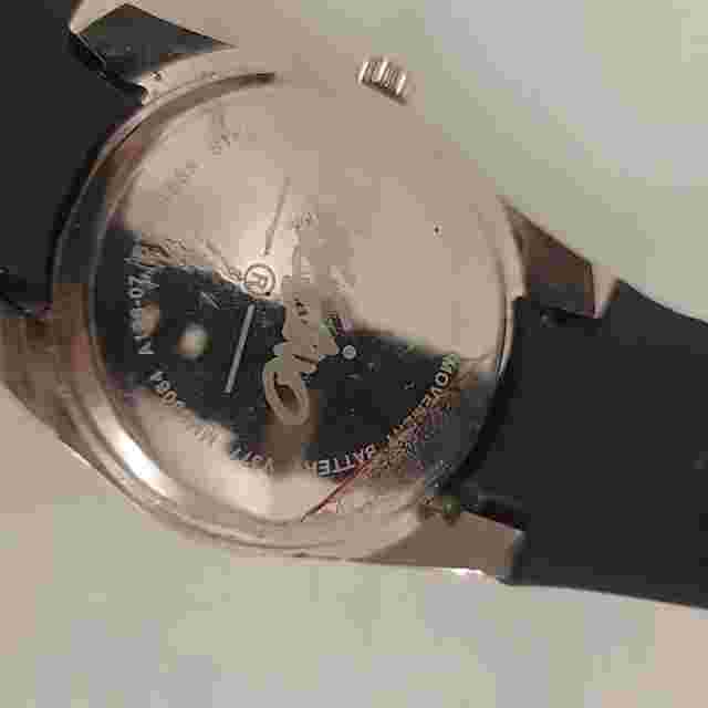 Mossimo Men's Watch Black Buckle Band Analog Untested As Is