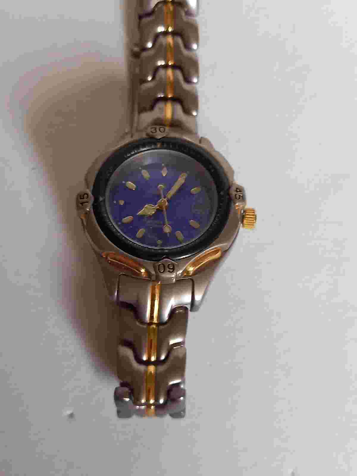 Oskar Emil Reg Model Series 3000 Water Resistant Quartz Movt Blue Faced Watch