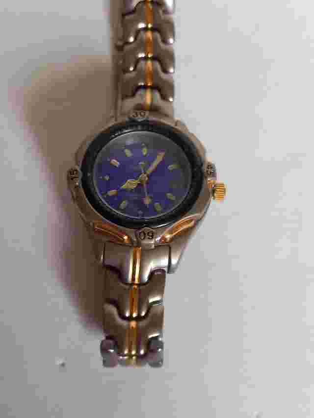 Oskar Emil Reg Model Series 3000 Water Resistant Quartz Movt Blue Faced Watch