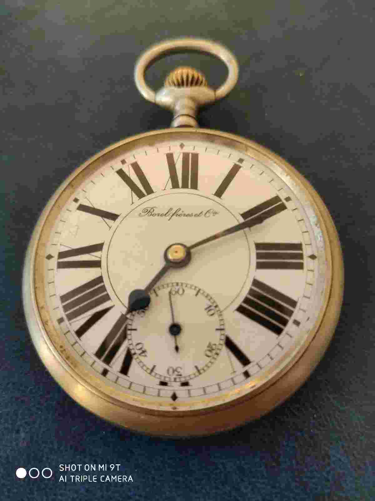 Borel Antique  Poсket Watch Imperial Russia(Сев.Дон.Жд)