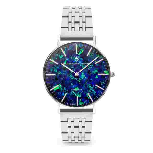 Classic Ridge Blue Opal Watch - 36mm