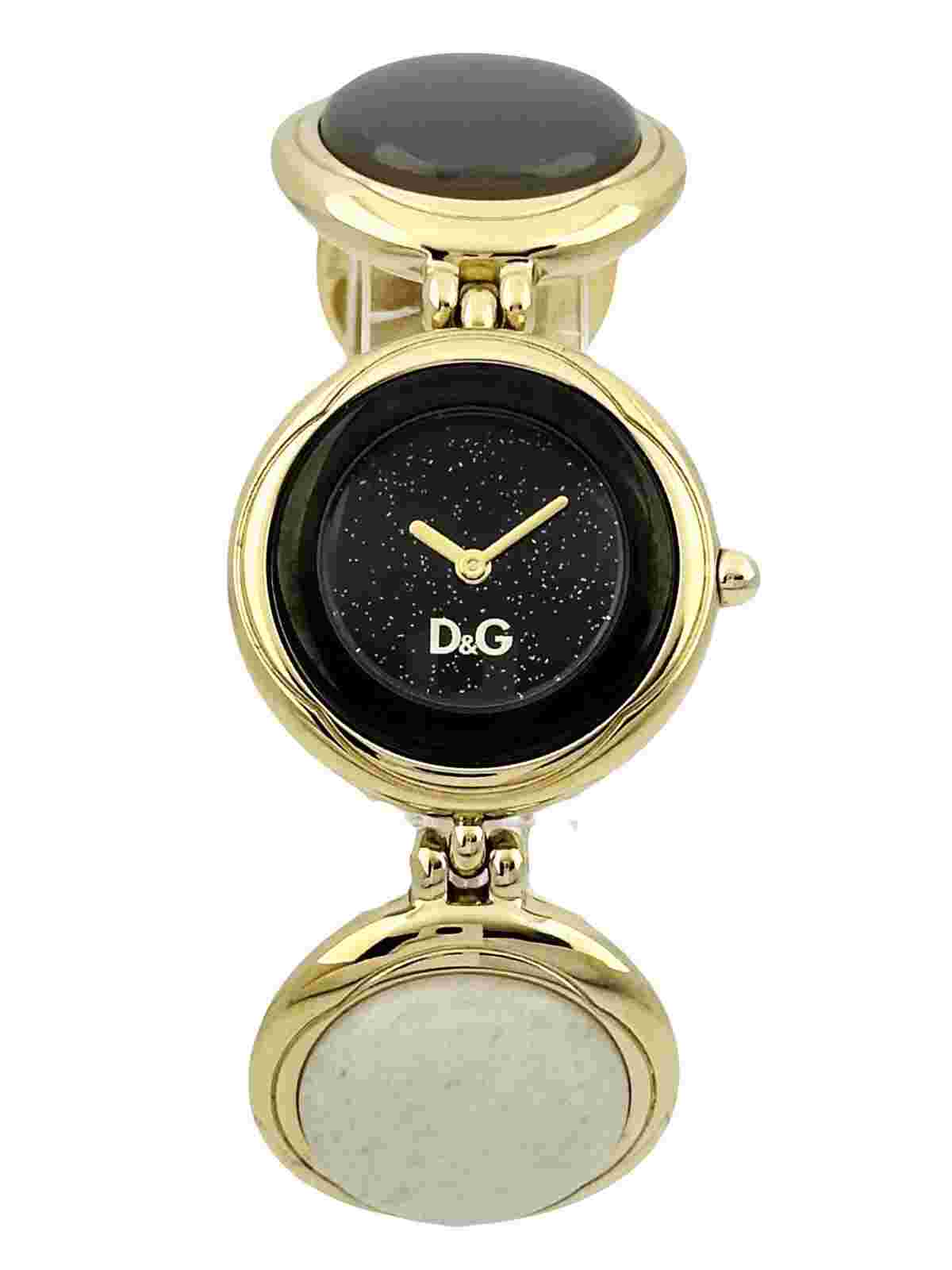 D&G DW0468 Ladies D&G Salome bubble-design bracelet chic black dial Watch