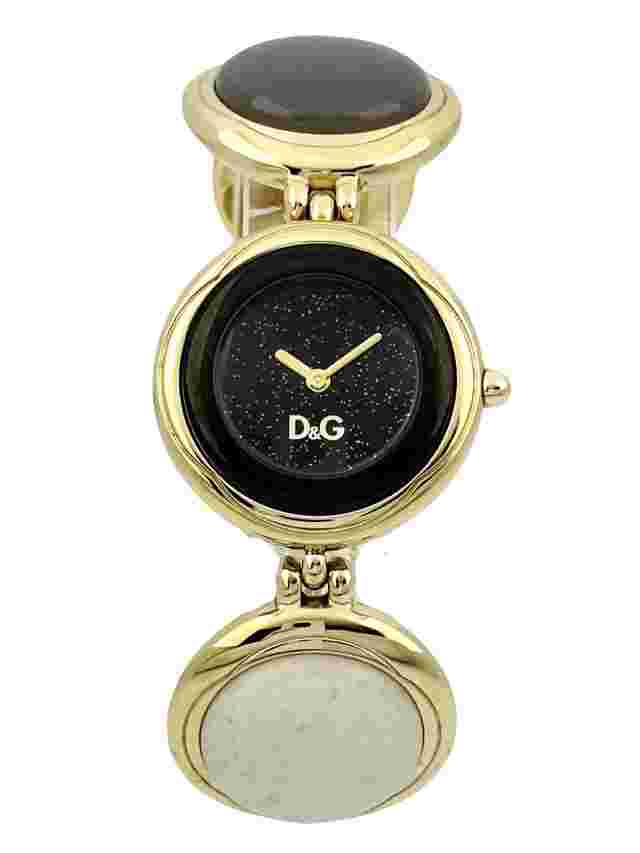 D&G DW0468 Ladies D&G Salome bubble-design bracelet chic black dial Watch