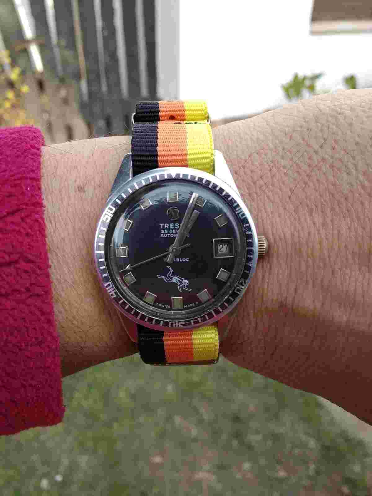 TRESSA DIVER AUTOMATIC 20 ATM FELSA 4462 BIG JUMBO