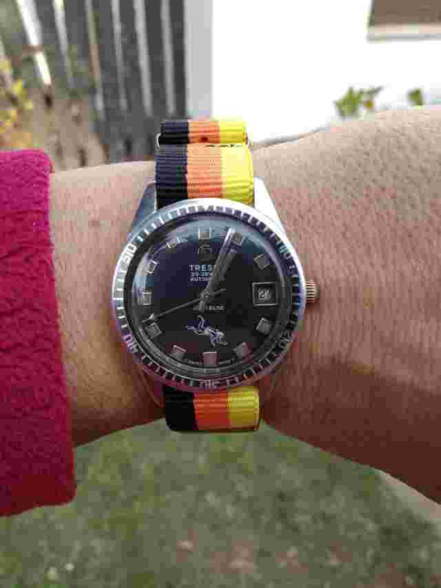 TRESSA DIVER AUTOMATIC 20 ATM FELSA 4462 BIG JUMBO