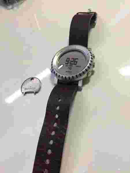 Suunto Core Aluminum Brown Leather Watches Mountain Climbing Outdoor