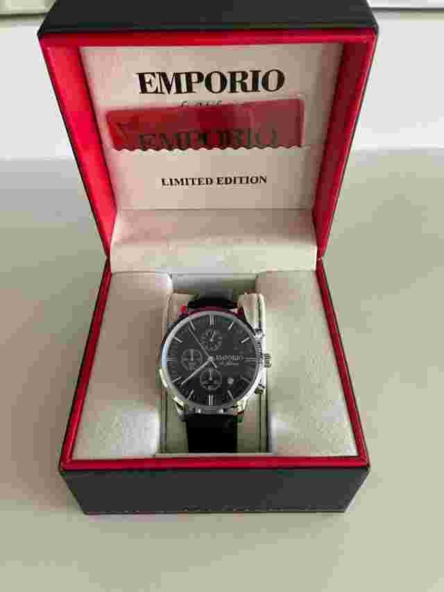 Black strap EM Sport 009 Emporio di Milano watch