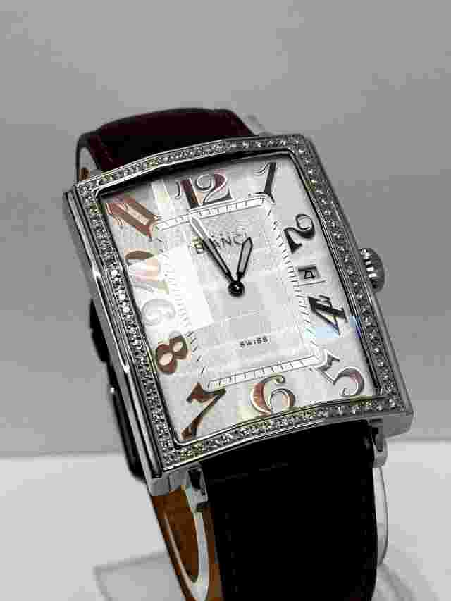 Roberto Bianci Stainless Steel Diamond Women's Watch Beautiful Gift!