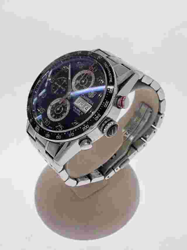 TAGHeuer Chronograph Date Caliber 16 AT SS 43mm black 20241108Day