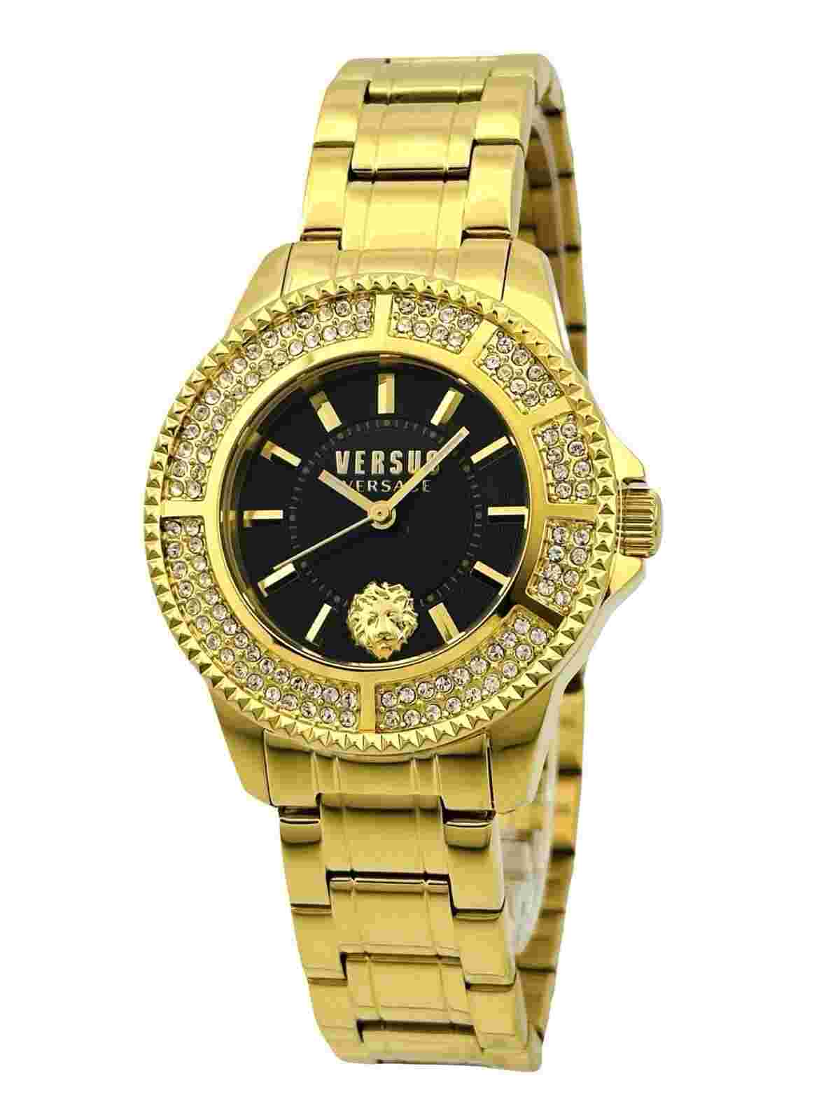 Versus by Versace SH7240015 Golden Ladies Tokyo Stainless Steel Bracelet Watch