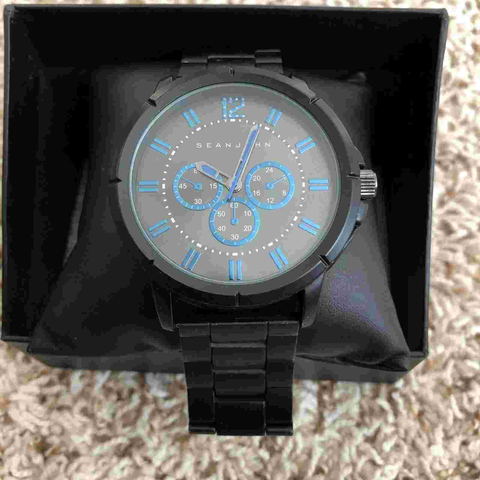 New! Sean John Men Watch ⌚ Fashionable- Luxury***