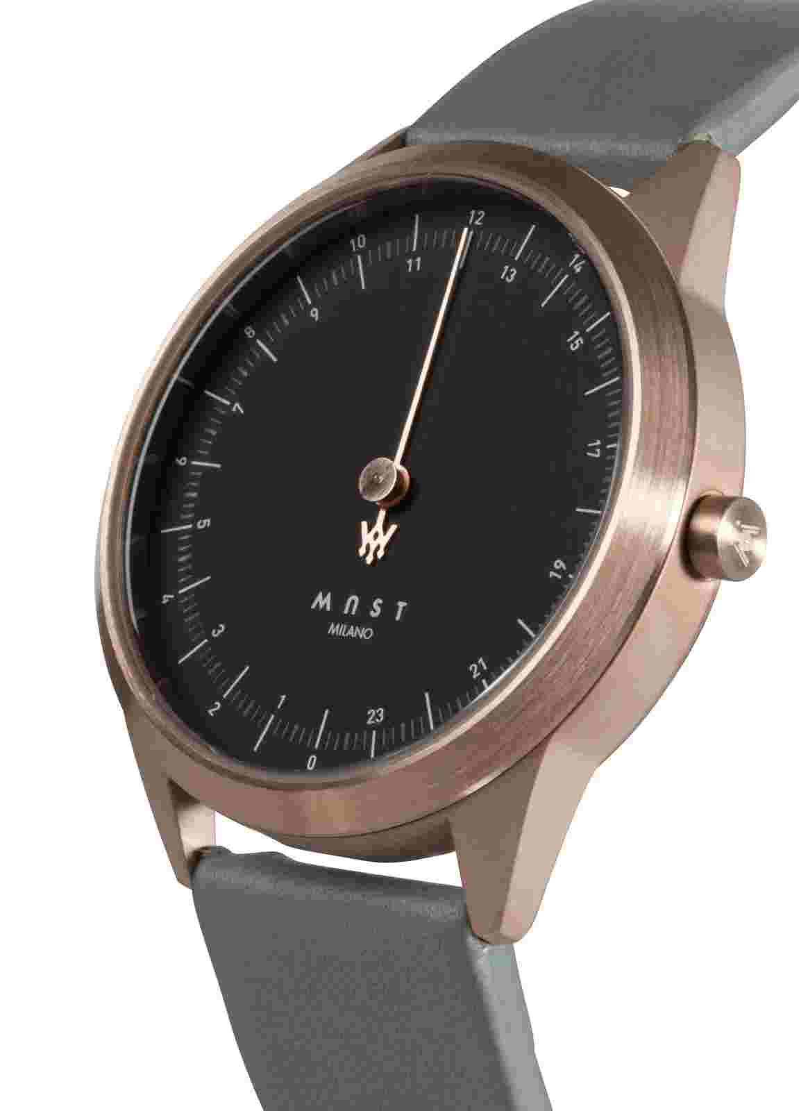 MAST Milano CEO Royal Black A24-RG404M.BK.11I Man 24 hour Single-hand Quartz Wat