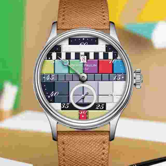 MERKUR Men Luxury Watch 38mm Jumphour Automatic Mechanical Wristwatch TV Dial