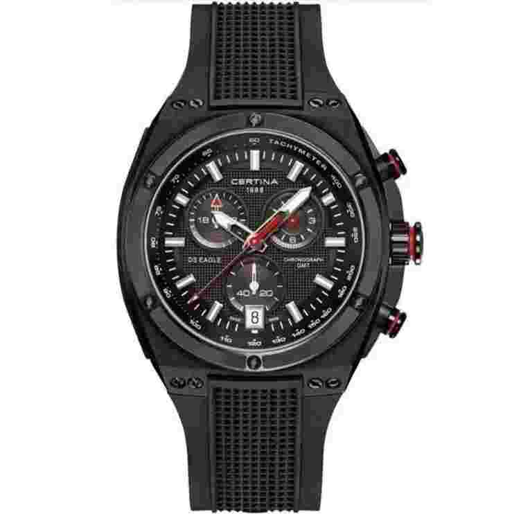 Certina Men's DS Eagle 46mm Chronograph Quartz Watch C0237391705100