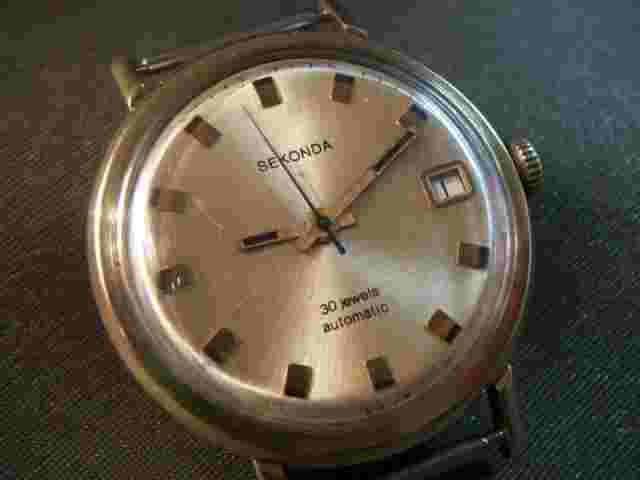 3Я45 Seconda men's watch, automatic, 30 jewels. Second, USSR.