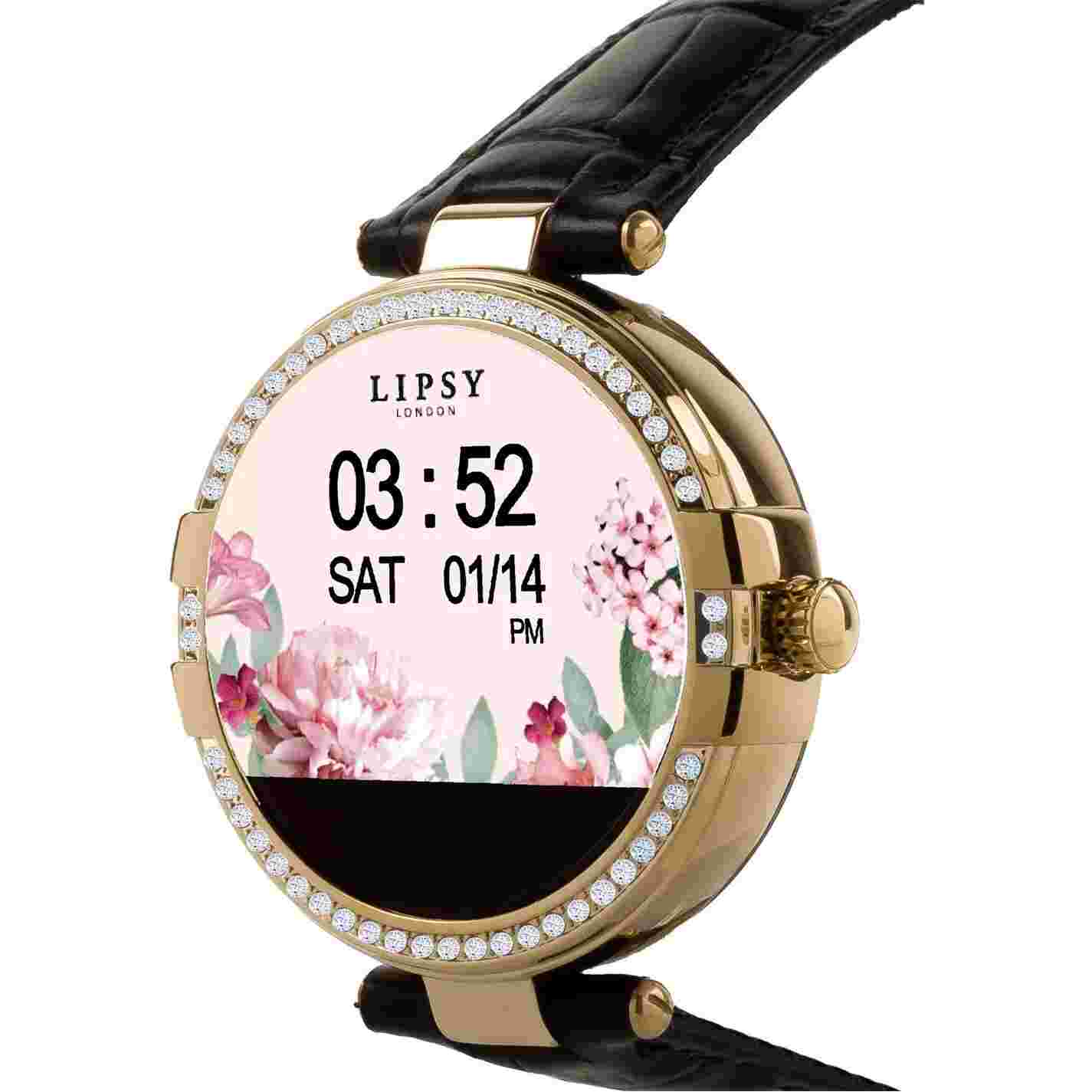 Lipsy Womens Smrtw Bckl C Analogue Quartz Watch