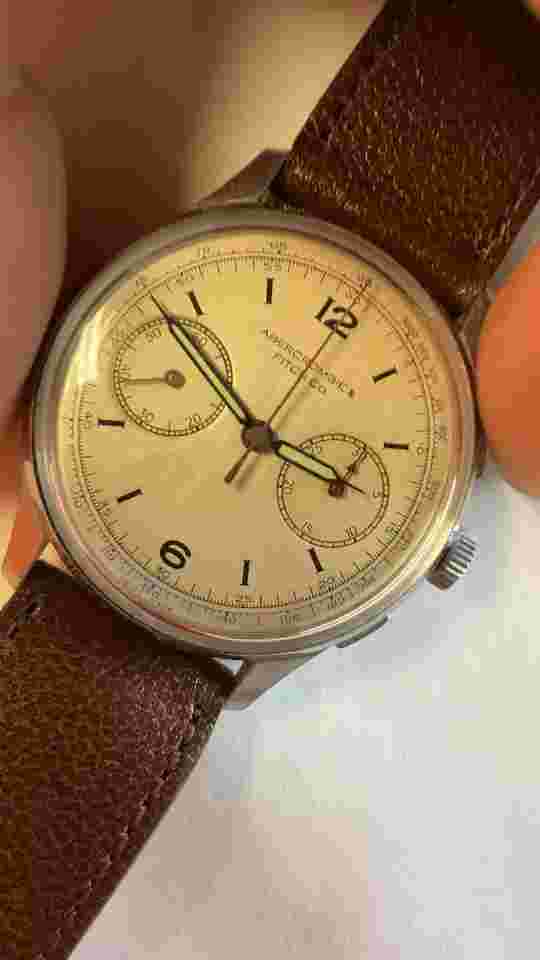Abercrombie & Fitch Vintage Chronograph! LOOK! Please Read!