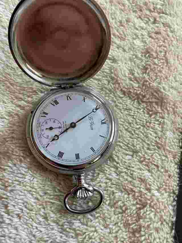 Le Gran 17 Jewels Incabloc Pocket Watch