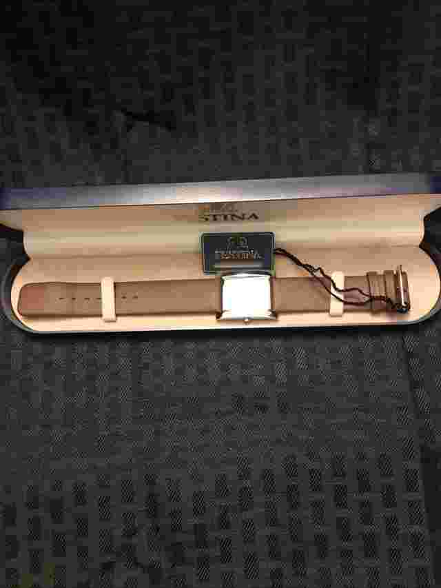 Vintage Festina Ladies Wrist Watch Quartz All Stainless Steel 3ATM 8949