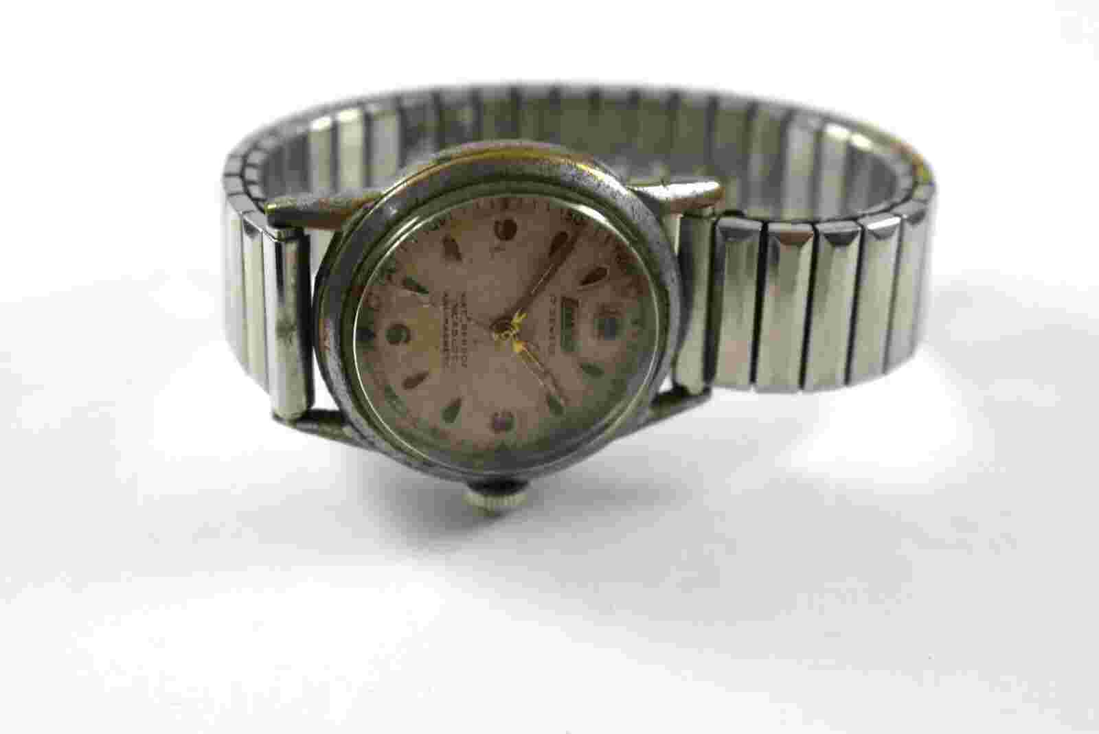 Vintage Swiss Made Exactus 30.90mm Case Manual Wind 17J Wrist Watch Runs lot.rj