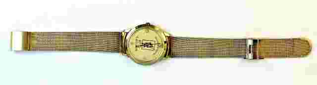 Rare Vintage Josten's "Master's Club" Watch w / 4 Gemstones