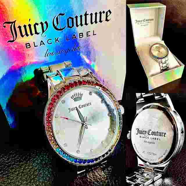 Scarce Ladies Special Edition Juicy Couture Swarovski Crystal Watch, JC / 1227SH
