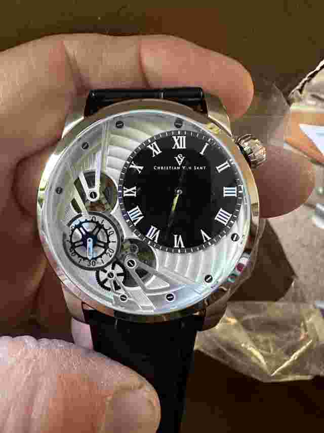 christian van sant mens watch sprocket quartz