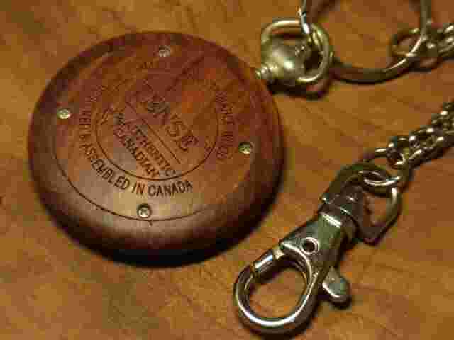 Tense Wooden Pocket Watch Men's Model No. 19 Sandalwood Japan JP