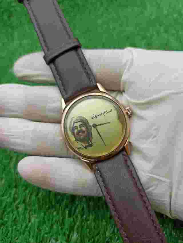 Rare Memorial CAMY Watch Saddam Hussein Issued To Military Officials Iraq